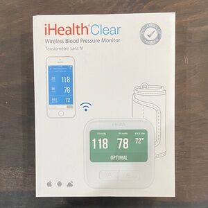 iHealth Clear Wireless Blood Pressure Monitor - White